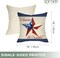 4th of July Patriotic American Decorative Throw Pillow Cover 18x18 Set of 4